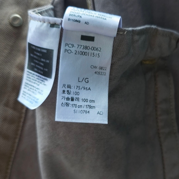 *** SOLD *** Levi's Limited Edition Vintage Style Trucker Mushroom Denim Jacket - Picture 14 of 15